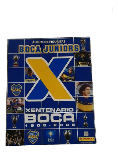 Album Futbol Xentenario Boca Panini Con 136 Figuritas