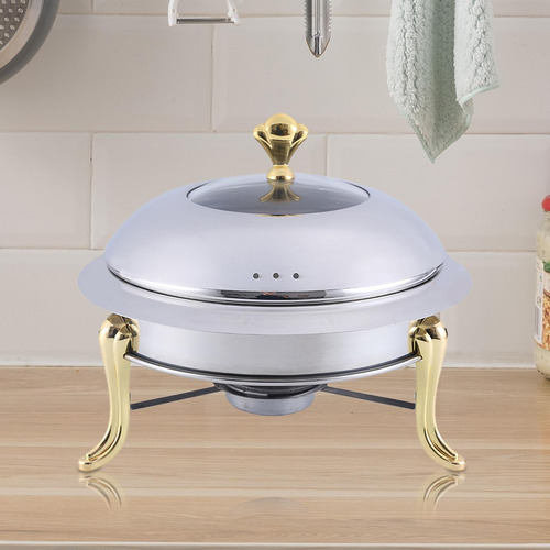 Catering Warmer Set Calentadores De Alimentos Dorado