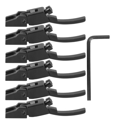 // 6 Peças De Guitarra Elétrica Bridge Saddle Tremolo