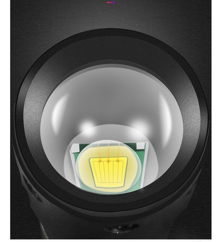 Linterna Recargable Smiling Shark E-642