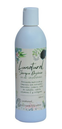 Shampoo Orgánico 100% Natural - mL a $160