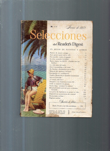 Selecciones Reader's Digest Junio De 1958