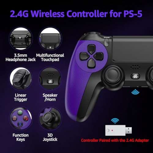 Gmvox Wireless Controller Compatible With Ps5