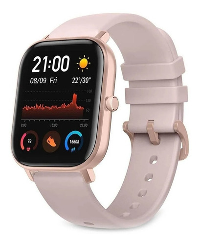 Imagen 2 de 5 de Smartwatch Amazfit Fashion Gts 1.65 Caja Aluminio Rose Pink