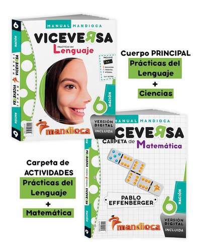 Imagen 1 de 1 de Manual Viceversa 6 Nación - Estación Mandioca -
