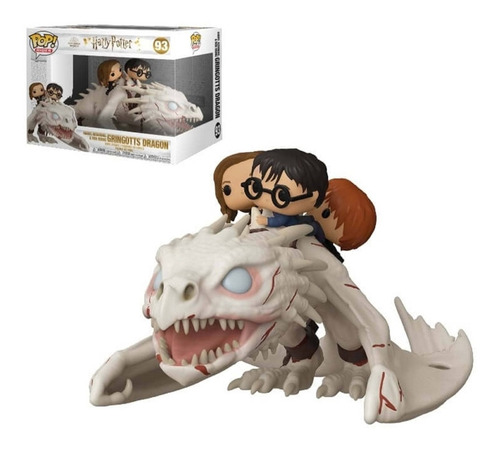 Funko Pop Harry Potter, Ron E Hermione Gringotts Dragon #93