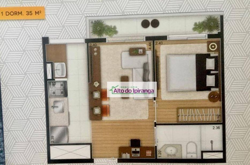 Imagem 2 de 16 de Apartamento Com 1 Dormitório À Venda, 35 M² Aclimação - São Paulo/sp - Ap6193