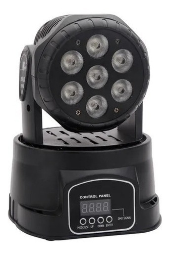 Mini Movil Led Dj Rgb Dmx 7x15w Par 64