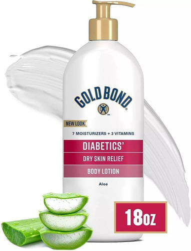 Crema Extra Hidratante Gold Bond Para Diabeticos 510grs Usa