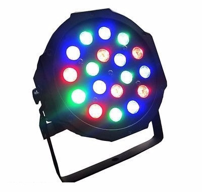 Proton 18 Led Par 64 Rgb Tacho Dmx Envio Gratis