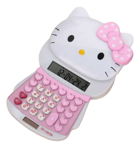 Calculadora Solar Hello Kitty Pantalla Grande Baterías