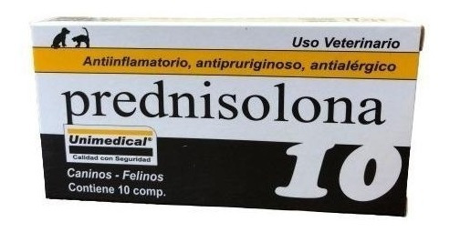 Prednisolona 10 Antialergico Unimedical X 10 Comprimidos