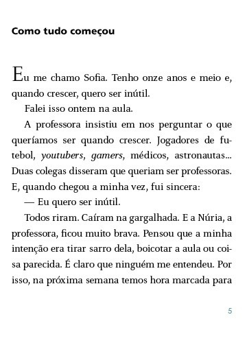 A praia dos inúteis, de Nogués, Alex. Editorial Biruta, capa mole em português, 2020
