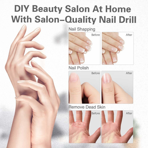 Lima Touchbeauty, Eléctrica, P/ Uñas, 10pcs, Tb-1335