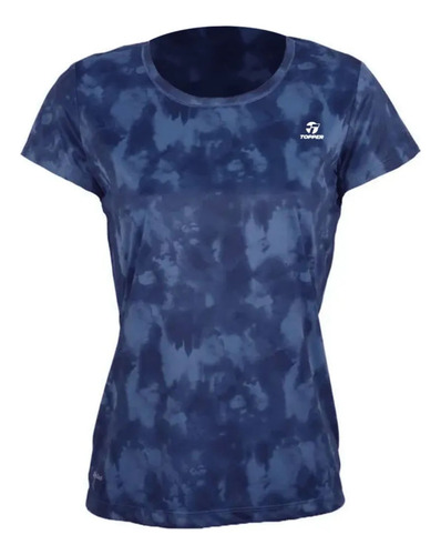 Remera Topper Mujer Training Azul