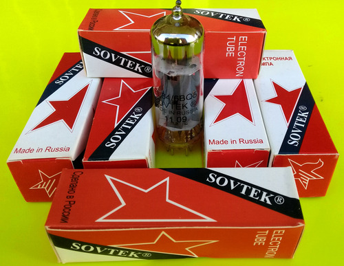 Valvulas Sovtek El84 - El Par Apareado - Made In Rusia