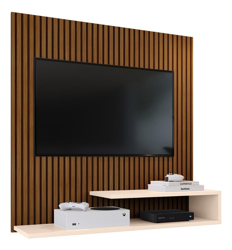 Painel Com Nicho Tv 20 22 29 32 Pol Estante Pequena 90 Cm