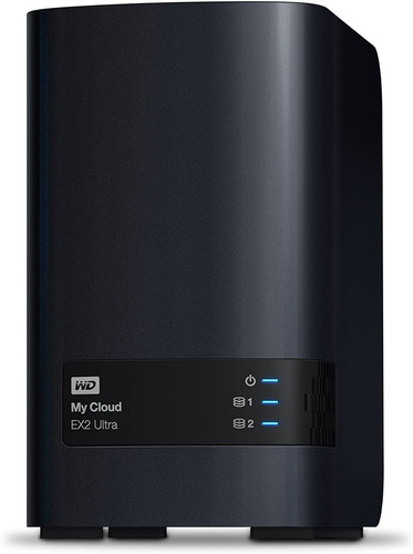 Nas My Cloud Ex2 12tb Western Digital Wdbvbz0120jch-nesn /vc Color Negro