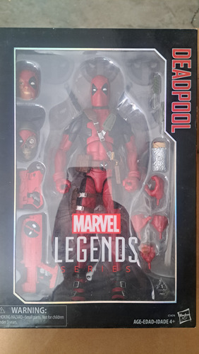 Marvel Legends 12 Pulgadas Deadpool Rojo Reempacado X-men