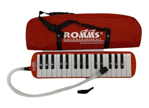 Melodica De 32 Teclas Estuche De Tela Suave Varios Colores