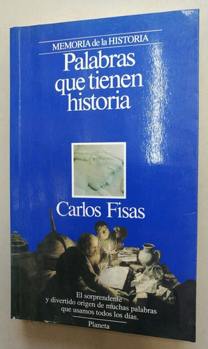 Palabras Que Tienen Historia Libro Usado 8/10 Pasta Rústic