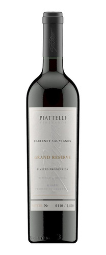 Vino Piattelli Gran Reserva Cabernet Sauvignon Mendoza 750ml