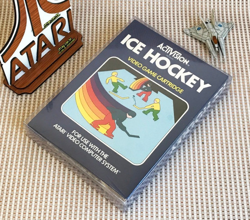Ice Hockey Lacrado [ Atari 2600 Nib] Novo Na Caixa Import.