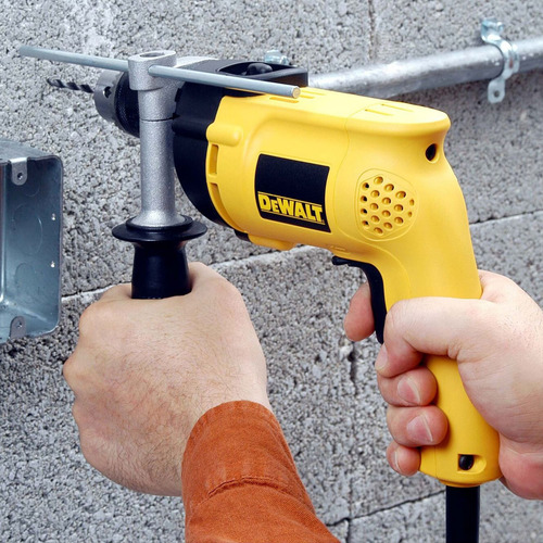 Taladro Percutor Dewalt 1/2 110v 700w Velocidad Variable