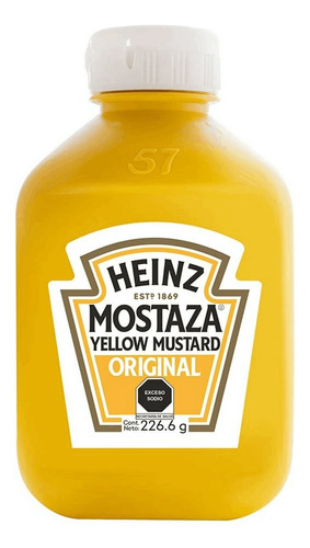 Mostaza Heinz Original Importado De Usa 