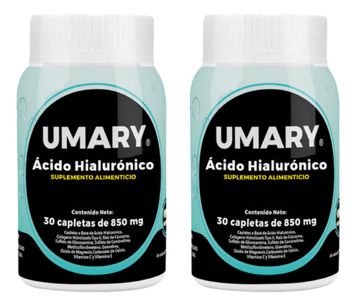 Umary Ácido Hialurónico 30 Cap. 100% Original. Paquete De 2