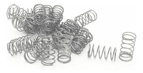 Muelle De Compresión De Metal 0,8 X 11 X 21 Mm (20 Unidades)
