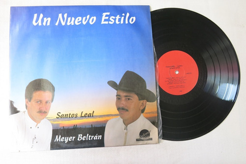 Vinyl Vinilo Lp Acetato Santos Leal Un Nuevo Estilo Llanera 