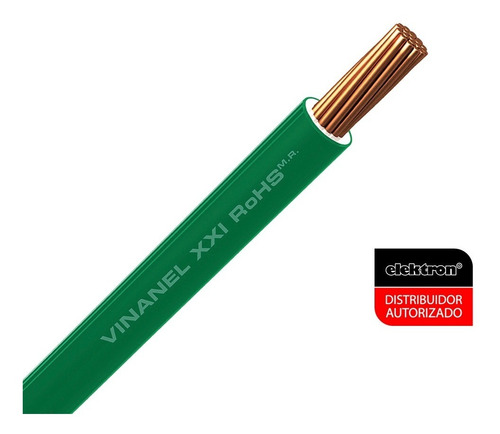Caja 100 Mts Cable Verde Thw Cal 12 Awg Condumex Vinanel