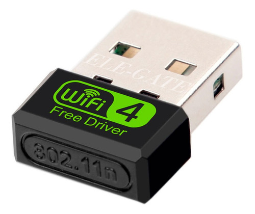 Adaptador Inalámbrico Usb2.0 Wifi De 150mbps 100m 2.4ghz