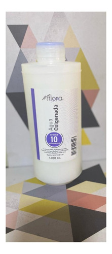 Agua Oxigenada 1 Litro Volumen 10 (crema) Flora