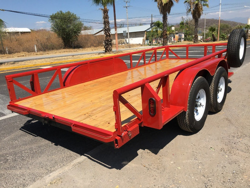Remolque Tipo Cama Baja Nuevo, 6 Ton, Transporte En General