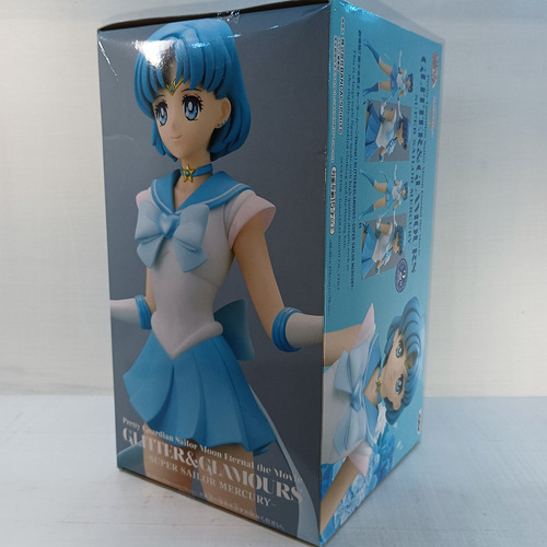 Muñeca Glitter & Glamours Super Sailor Mercury Version B (Usado)
