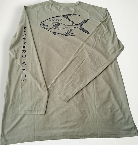 Vineyard Vines Performance Manga Larga Xs, M, L Y Xl