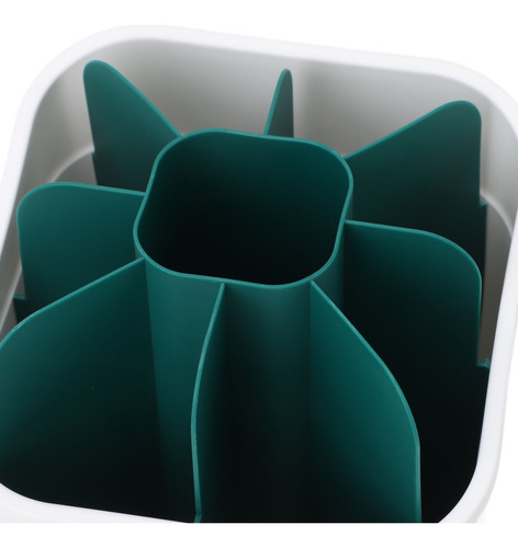 Soporte De Plástico Para Brochas De Maquillaje De Gran Capac