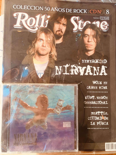 Nirvana - Nevermind - Cd Original Más Revista Rolling Stone