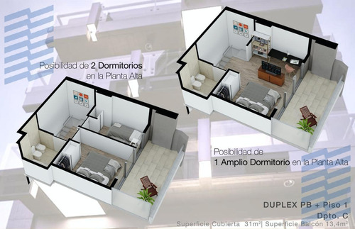Imagen 15 de 30 de Departamento - Villa Devoto- Av San Martin 6369- Posesion Mayo 2022 1 Piso 1 Amb