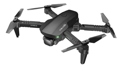 Mini drone Global Drone GD93 con dual cámara 4K negro 1 batería