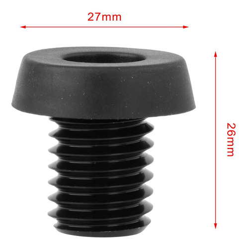 Parachoques De Goma Para Taco De Billar 2,7 Cm X 2,6 Cm