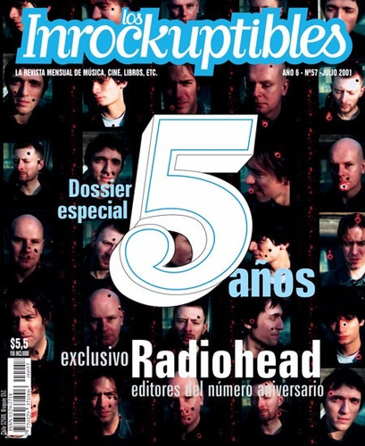 Evista Los Inrockuptibles 57 Julio 2001  Readiohead