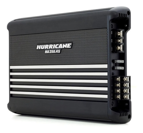 Módulo Amplificador Hurricane Ha250.4s 250w  4 Canais 4 Ohm