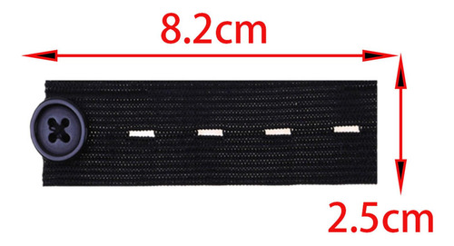 2 Pantalones Elásticos Extensor De Cintura Sujetador De