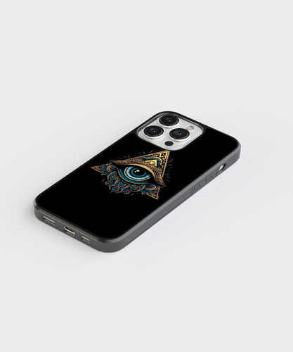 Funda Case Para Iphone Ojo Todo Ve Illuminati Piramide Negro Illuminati 13