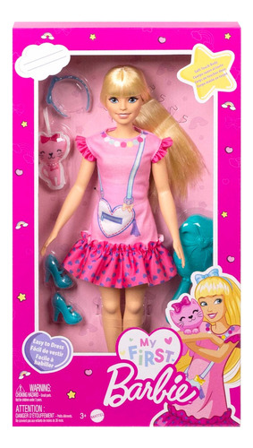 Barbie - Mi Primera Barbie Básica Malibu Hll18-hll19