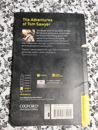 The Adventures Of Tom Sawyer-oxford Bookworms