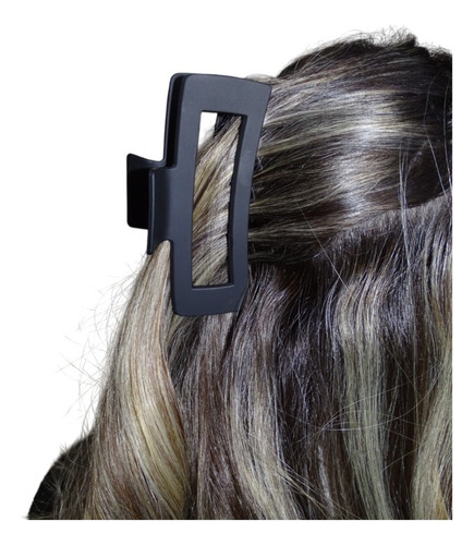 Pack 5 Traba Pinche Garra Gigante Rectangular Accesorio Pelo